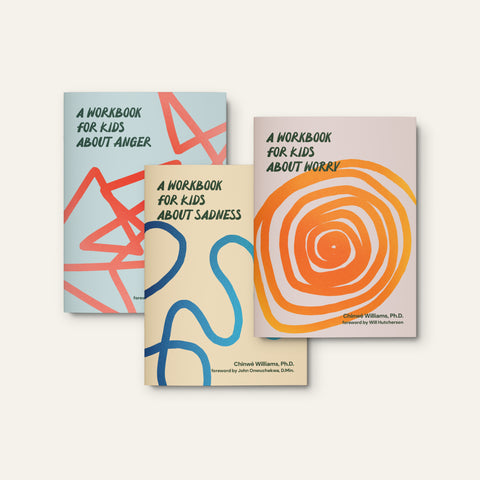 Kids’ Emotional Health Workbook Bundle: Worry, Sadness, and Anger (Set of 30)
