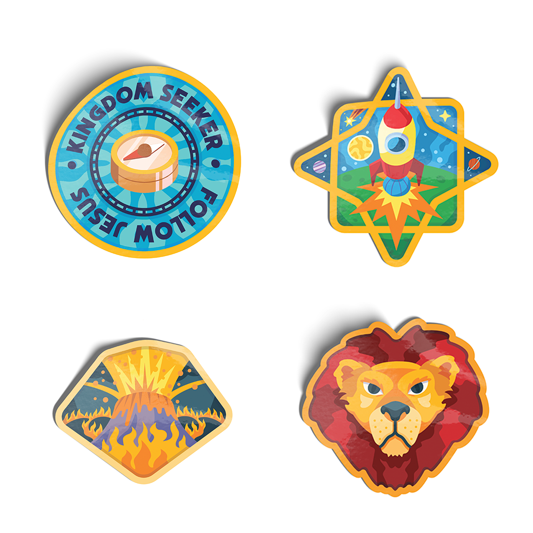 Kingdom Quest: Vinyl Stickers Sets