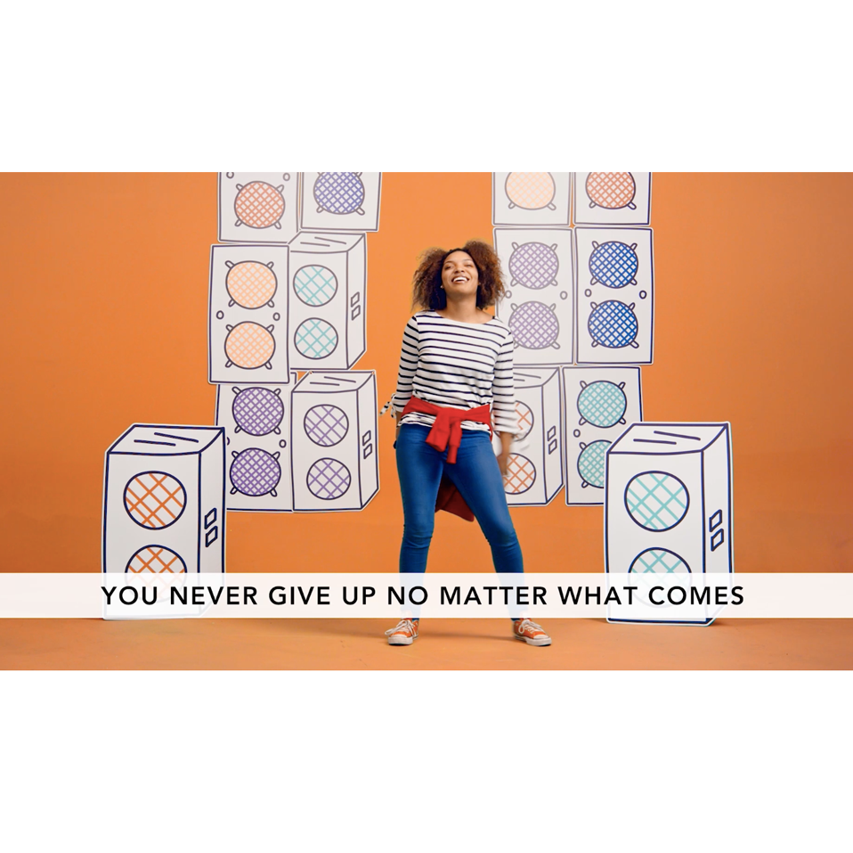 Never Give Up Music Video (Download)