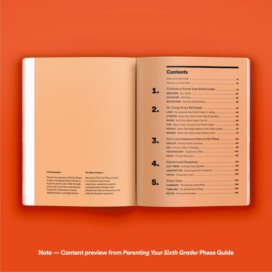 Phase Guide - Parenting Your Seventh Grader: A Guide to Making The Most of the "Who's Going?" Phase