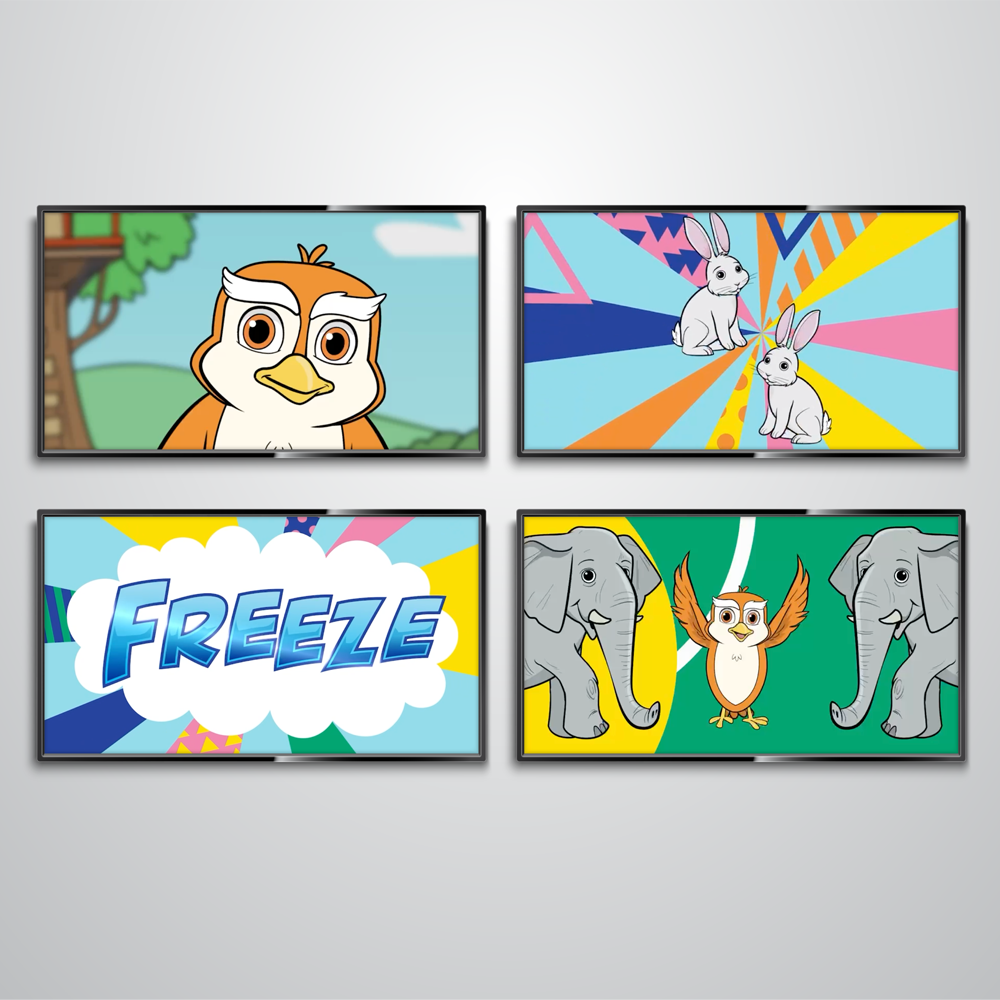 Move With Ollie Video: Animal Freeze (Download)
