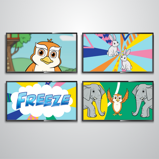 Move With Ollie Video: Animal Freeze (Download)