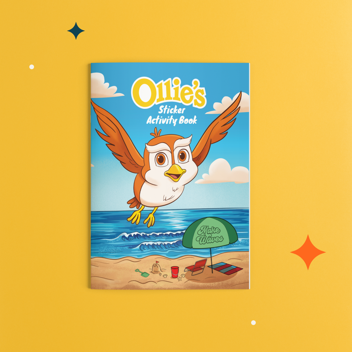 Ollie's Make Waves Sticker Activity Book (Set of 10)