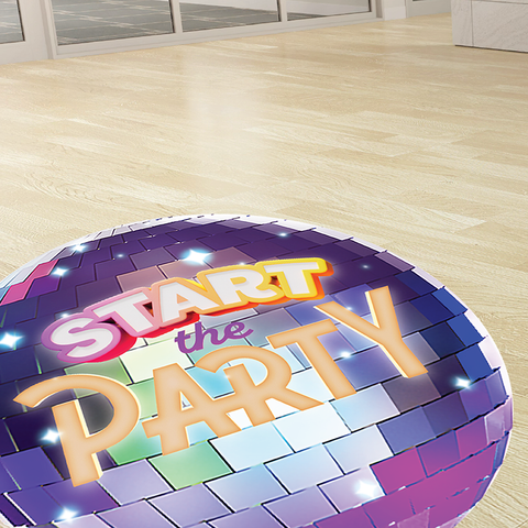 Start the Party VBS Giant Floor Clings (Set of 4)