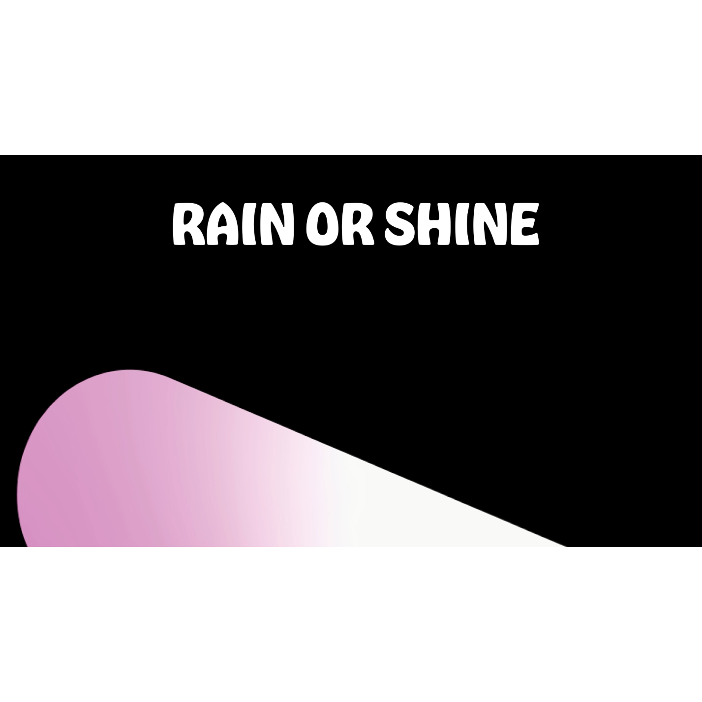 Rain or Shine Live Lyrics Video (Download)