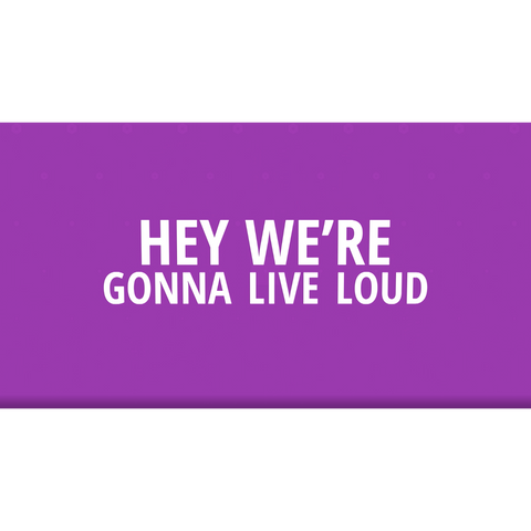 Live Loud Live Lyrics Video (Download)