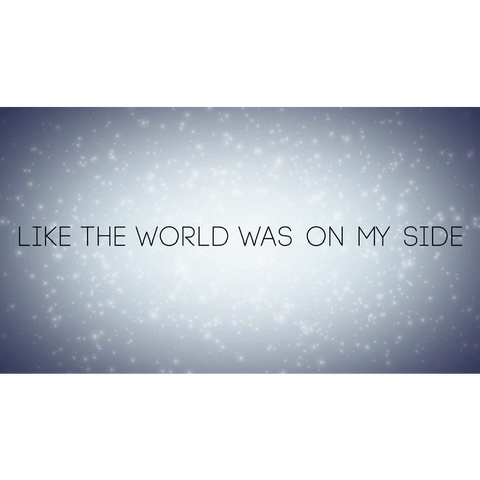 Top of the World Live Lyrics Video (Download)