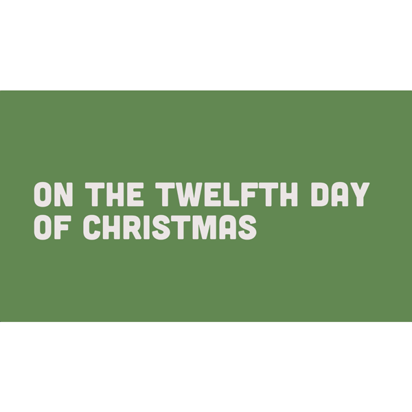 12 Days of Christmas Live Lyrics Video (Download)