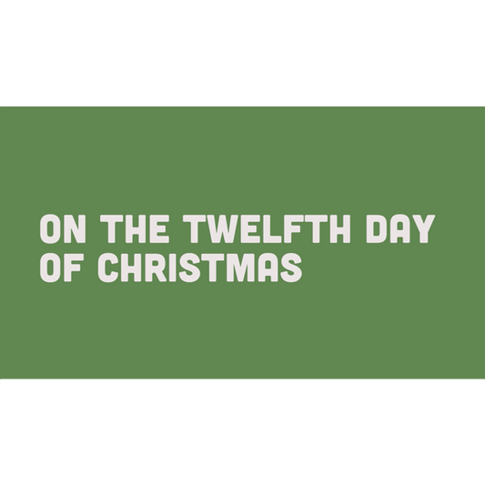 12 Days of Christmas Live Lyrics Video (Download)