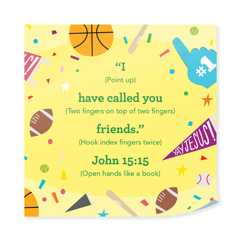 First Look Memory Verse Widget Cling: March 2024 (Set of 10)