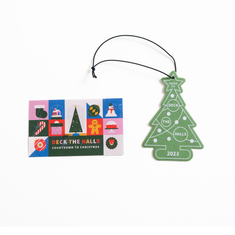 252 Kids Widget: Deck the Halls Christmas Ornament (Set of 5) December 2023
