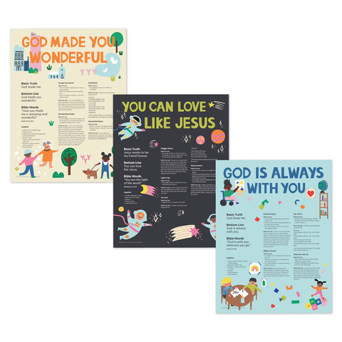 First Look Preschool Crawler Posters (3 Month Bundles)