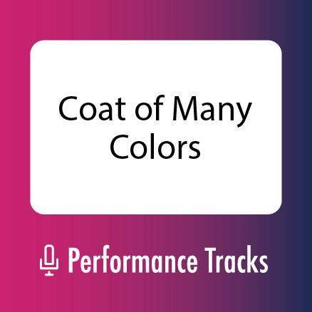 Coat of Many Colors Performance Tracks (Download)