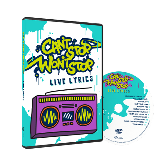 Can't Stop, Won't Stop Live Lyrics (Download)