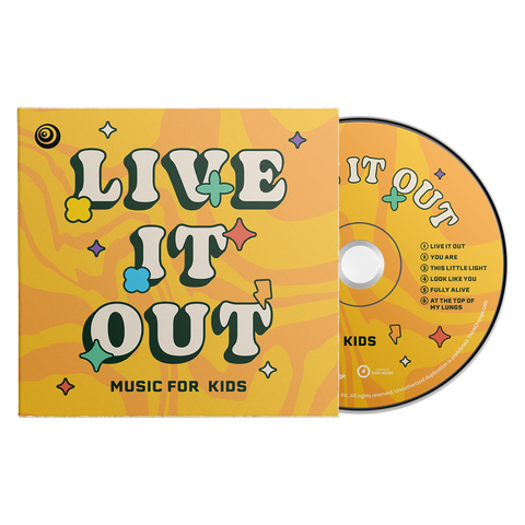 Live It Out VBS Elementary Album CD (Set of 12)