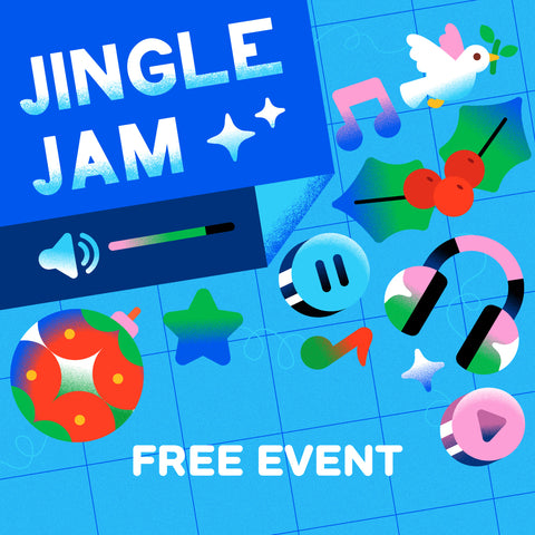 Jingle Jam 2024: Christmas Playlist - Free Event Kit (Download)