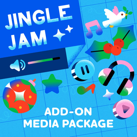 Jingle Jam 2024: Christmas Playlist - Media & Graphics Package (Download)