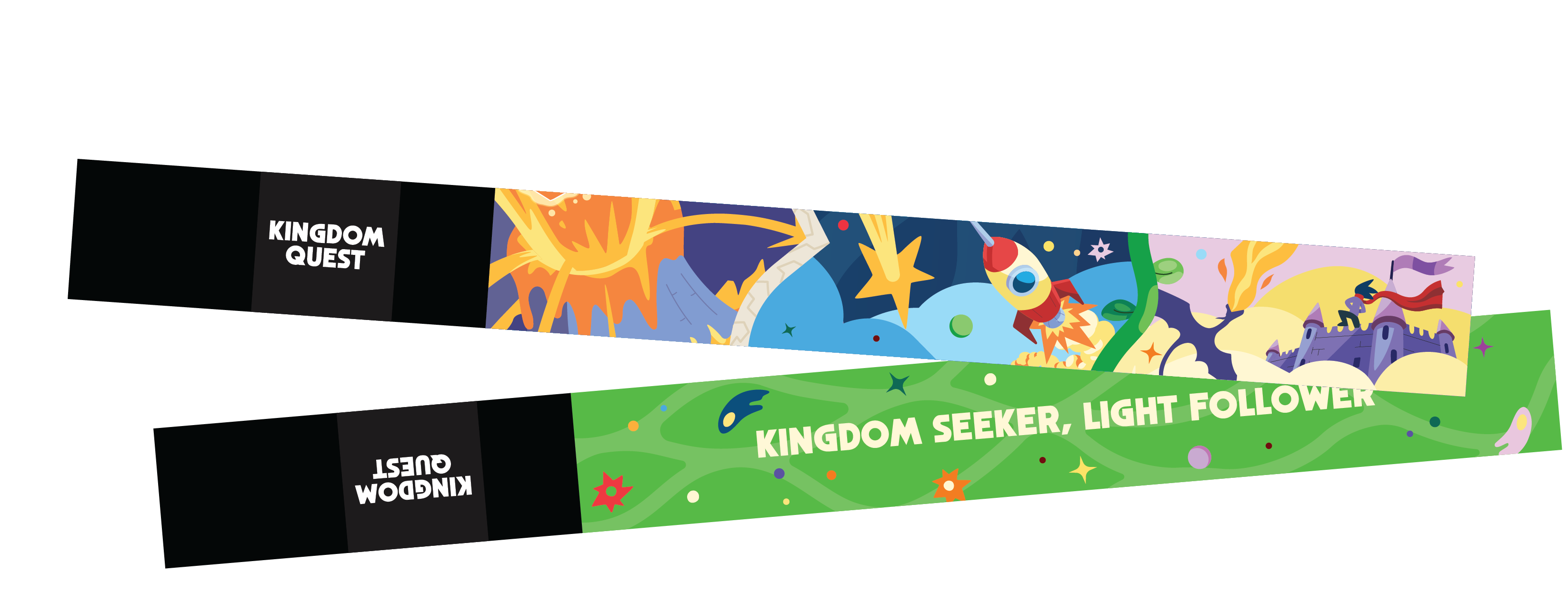 Kingdom Quest: Cloth Bracelets Set – Think Orange Store