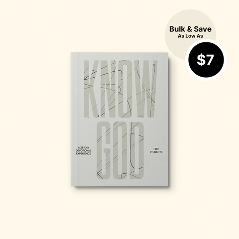 Know God: A 28-Day Devotional Experience for Students