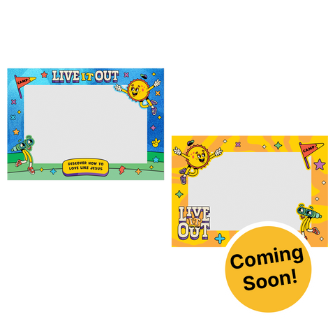 Live it Out VBS Photo Frames (Set of 12) - COMING SOON