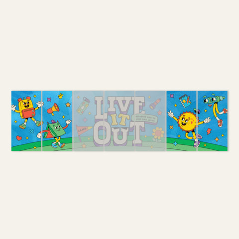 Live It Out VBS Mural Backdrop Extender