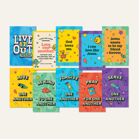 Live It Out VBS Poster Set