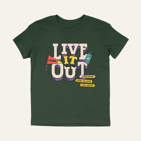 Live It Out VBS Student Shirt (Youth Sizes)