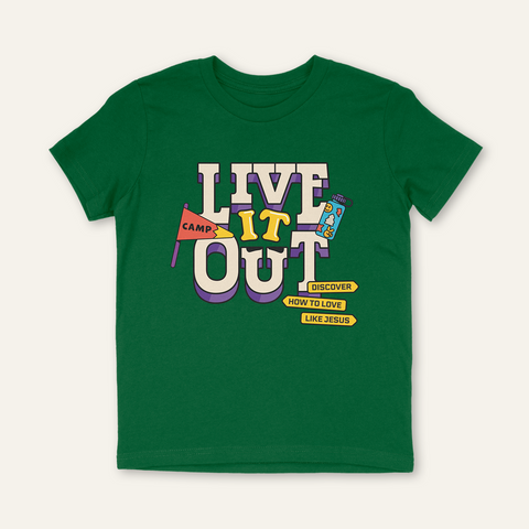 Live It Out VBS Student Shirt (Youth Sizes)