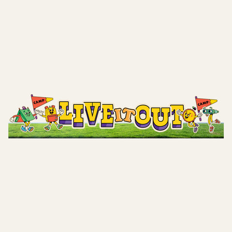 Live It Out VBS Yard Sign Set