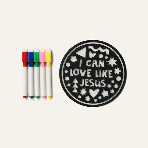 First Look Widget: Love Like Jesus Suncatcher (Set of 5) September 2024