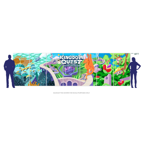 Preorder | Kingdom Quest | Mural Backdrop Extender