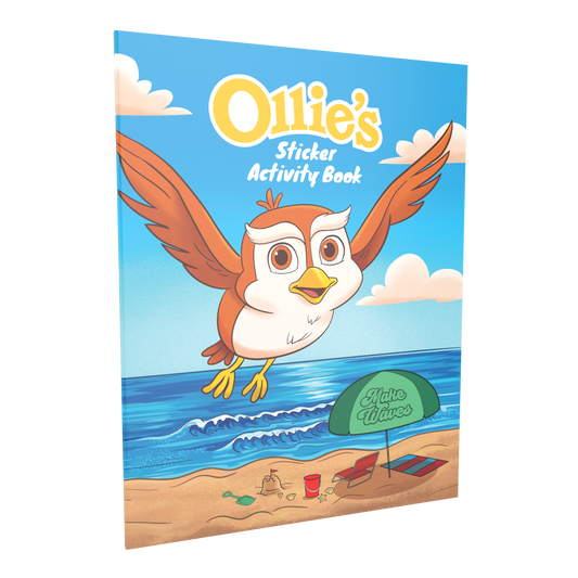Ollie's Make Waves Sticker Activity Book (Set of 10)