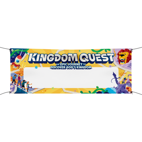 Kingdom Quest: Outdoor Banner: International: Digital File ONLY