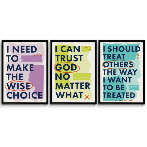 252 Preteen Three Basic Truths Poster Bundle Artwork 2021 (Download)
