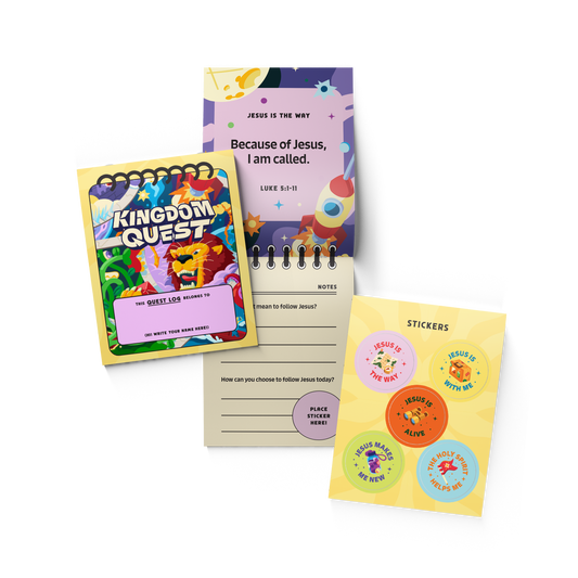 Kingdom Quest: Quest Log & Stickers Set