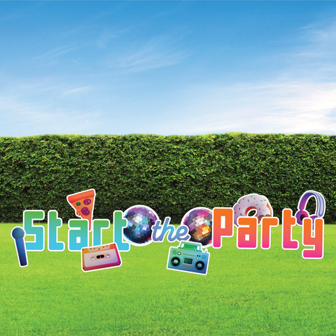 Start the Party VBS Yard Sign Set