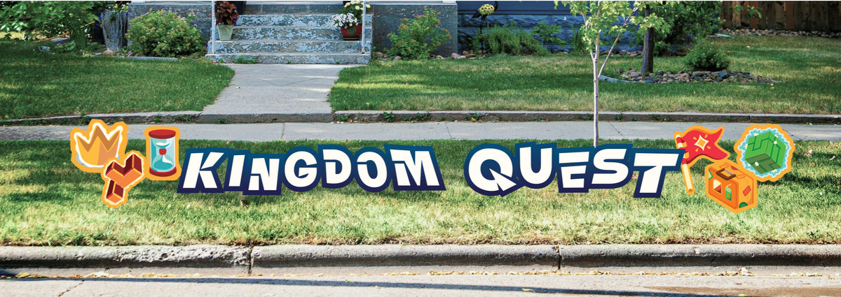 Kingdom Quest: VBS Yard Sign Set – Think Orange Store