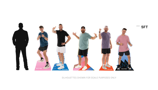 Dude Perfect Standing Cutouts (set of 5) - Dude Perfect VBS 27 ALL IN!