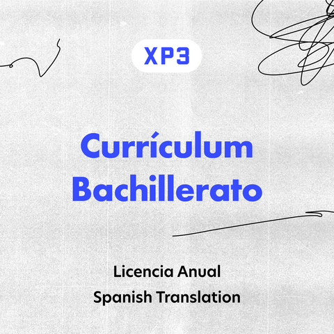 XP3 High School Annual License (Spanish Translation)