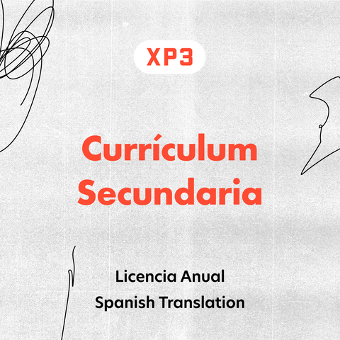 XP3 Middle School Annual License (Spanish Translation)