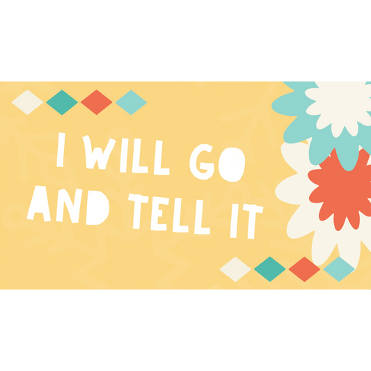 Go Tell It Live Lyrics Video (Download)