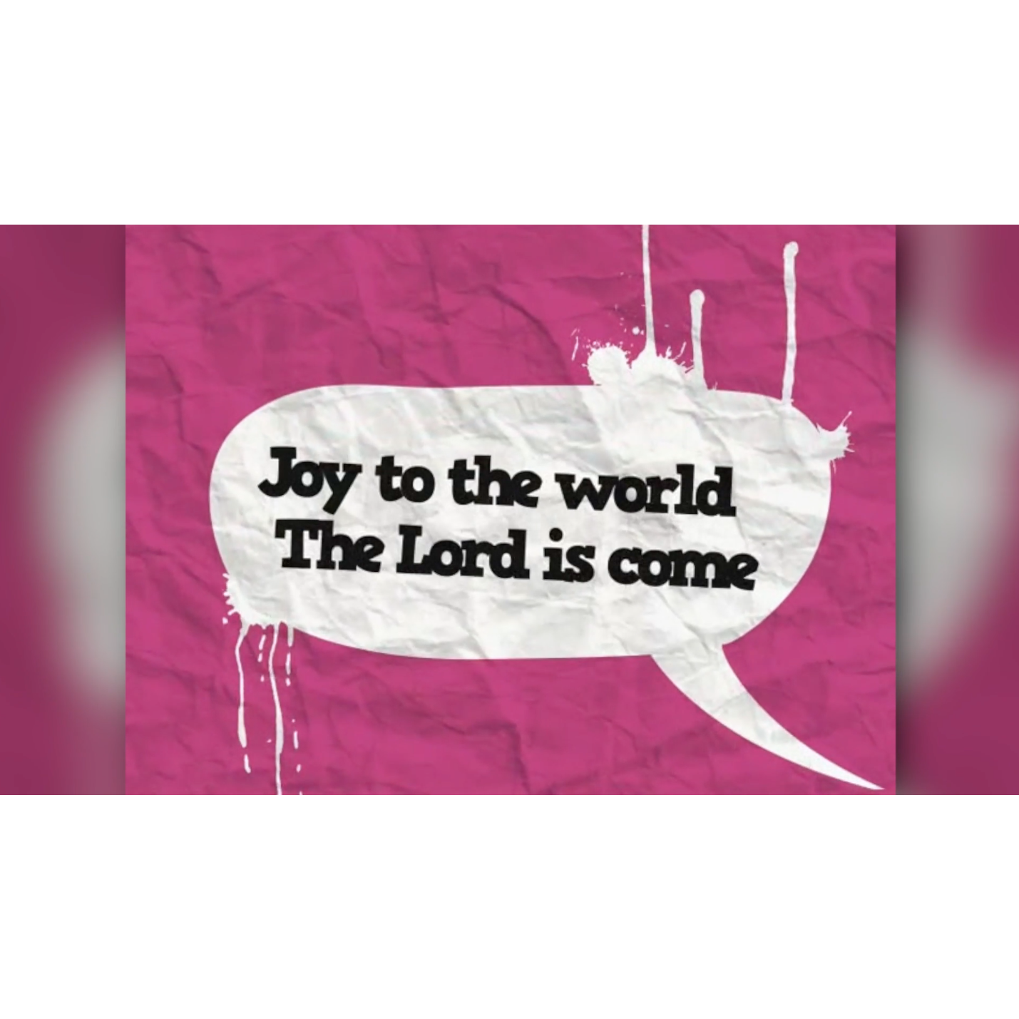 Joy to the World Live Lyrics Video (Download)