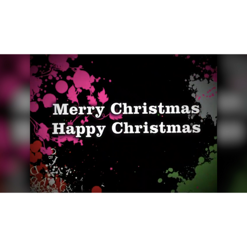 Merry Christmas Happy Christmas Live Lyrics Video (Download)