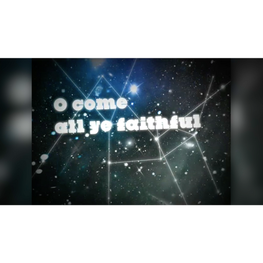 O Come All Ye Faithful Live Lyrics Video (Download)