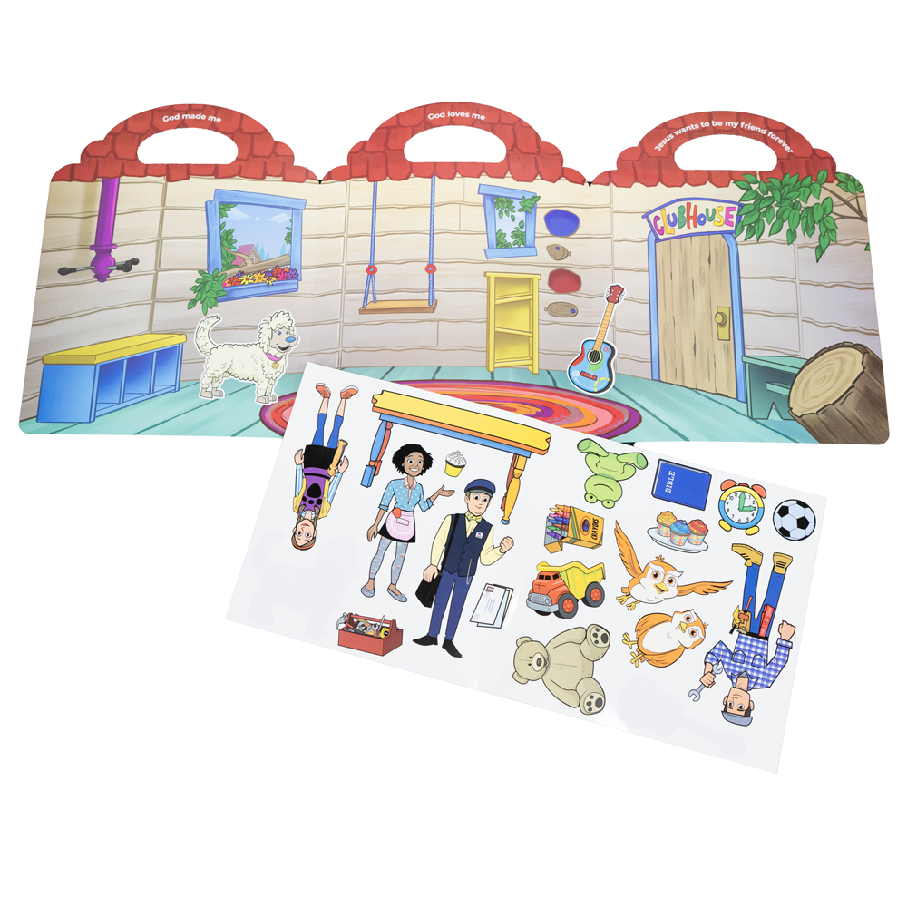Ollie and Friends Sticker Book (Set of 10)