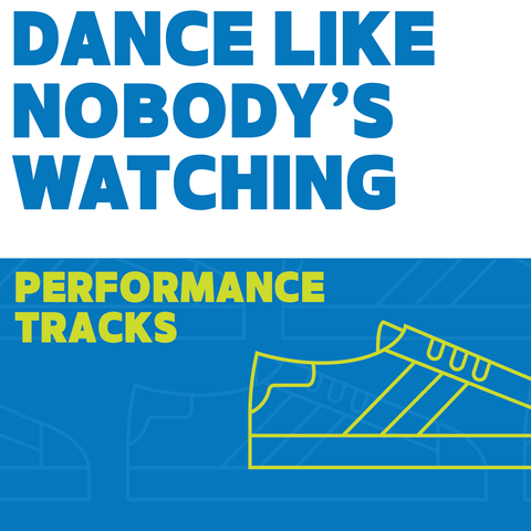 Dance Like Nobody's Watchin' Performance Tracks (Download)