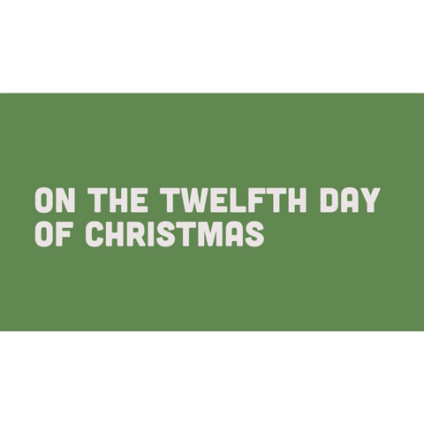 12 Days of Christmas Live Lyrics Video (Download)