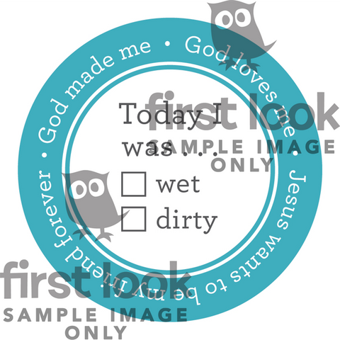 First Look Diaper Sticker Templates (Download)