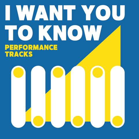 I Want You To Know Performance Tracks (Download)