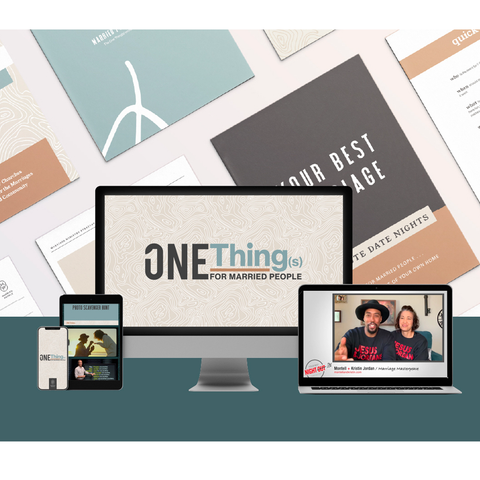 Marriage Ministry Annual Strategy Kit: One Thing(s) (Download)